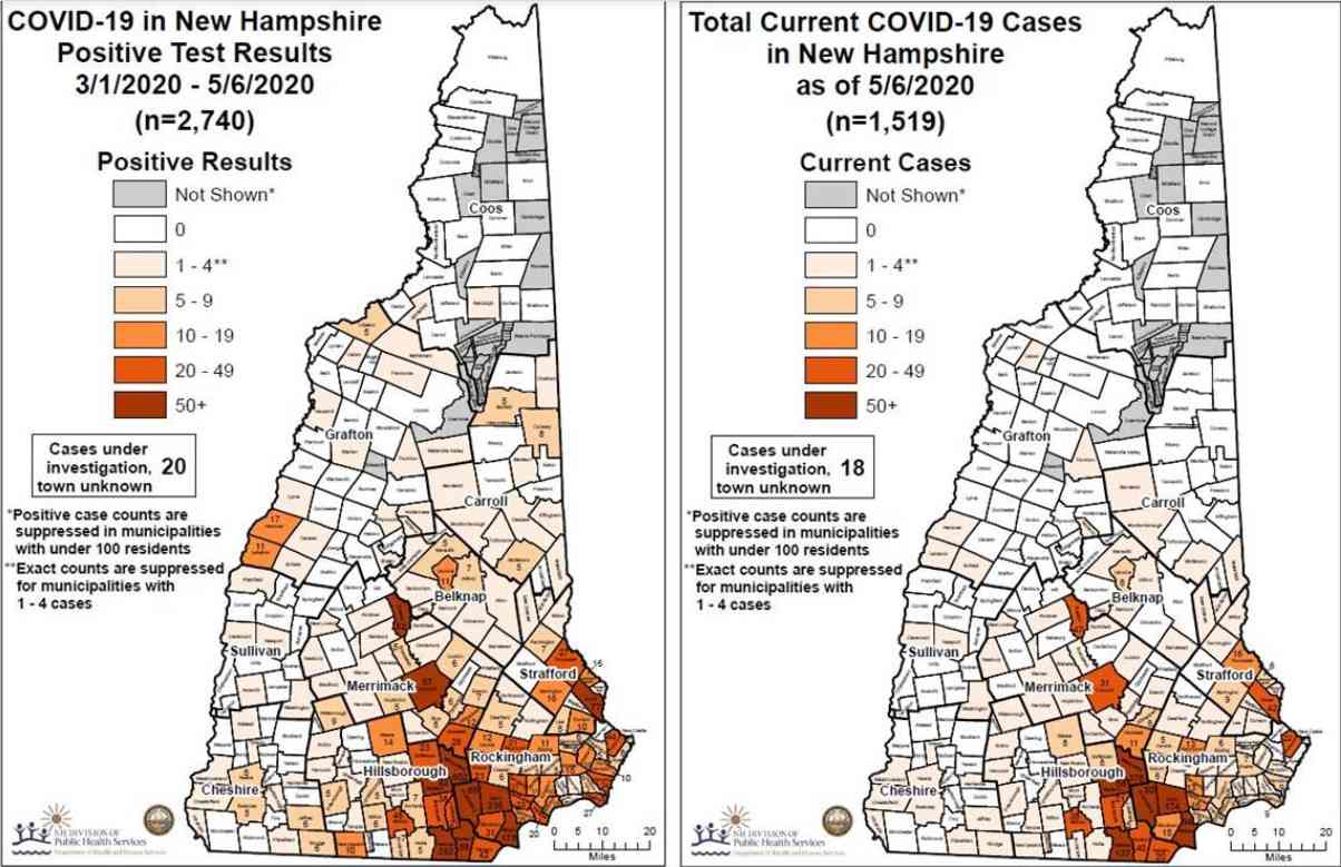 Official: Some parts of NH ‘on track for containment’ of COVID-19 post image