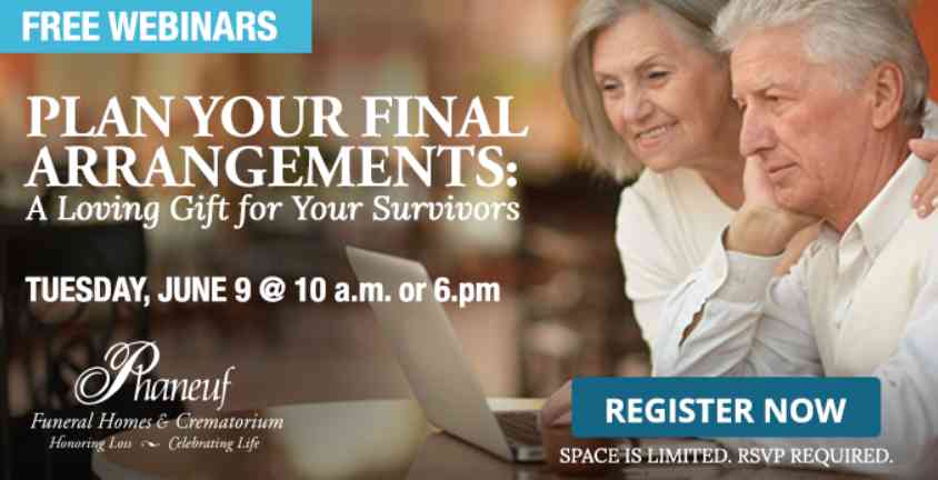 June 9 free live seminar: Why planning your final arrangements is a loving gift for your survivors post image