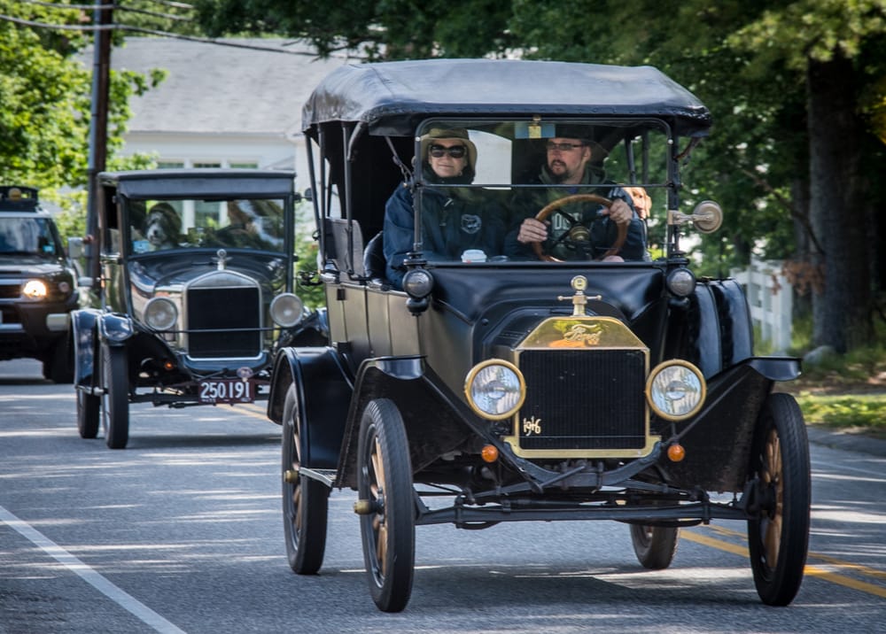 Model-T enthusiasts hit the open road for a Flag Day tour of small-town NH post image