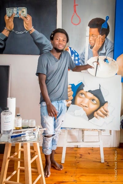 Portrait of an Artist: Jozimar Matimano paints in the colors of freedom post image