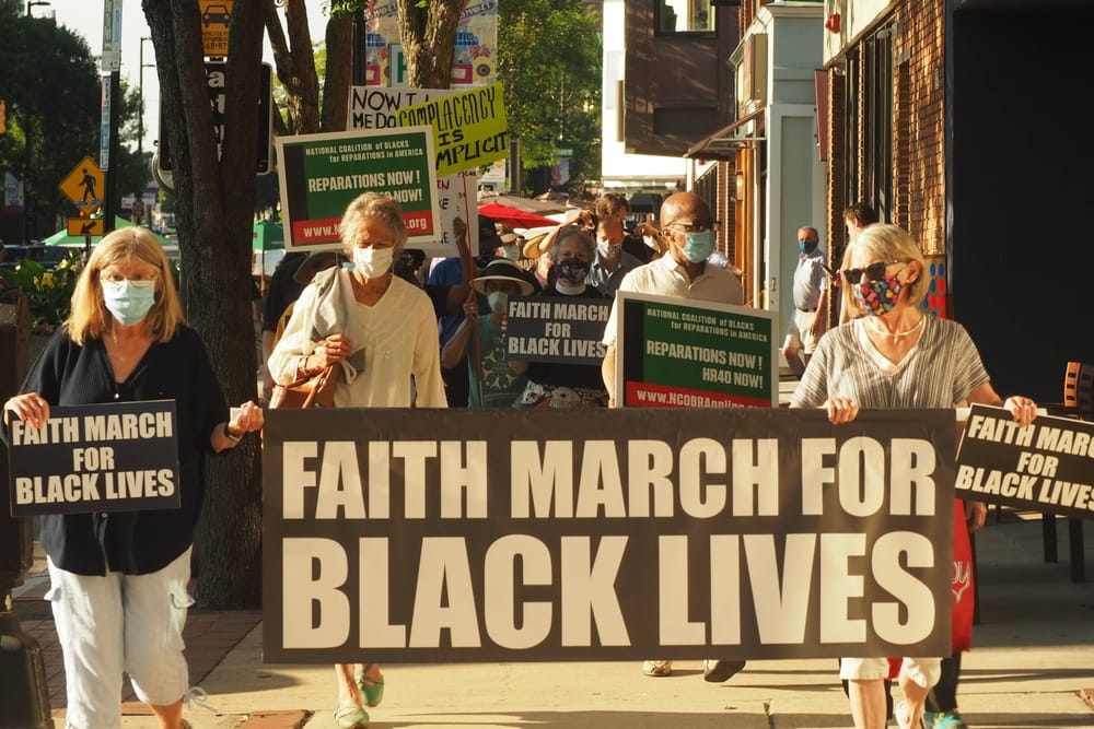 Community march in downtown: ‘To let justice well up like water and righteousness as an unfailing stream’ post image