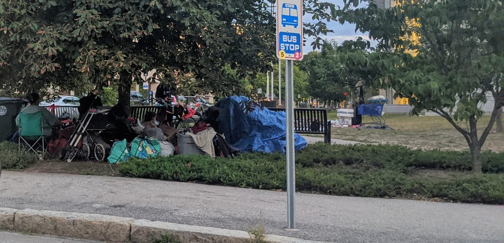 As the homeless population in Manchester grows, number of camps and shelter use increases post image