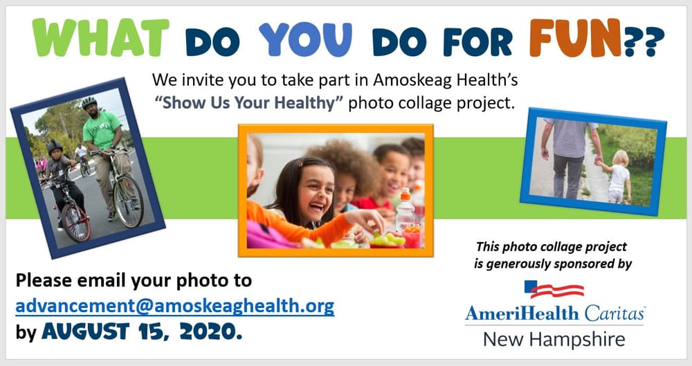 Amoskeag Health celebrates National Health Center Week with ‘Show Us Your Healthy’ photo collage project post image