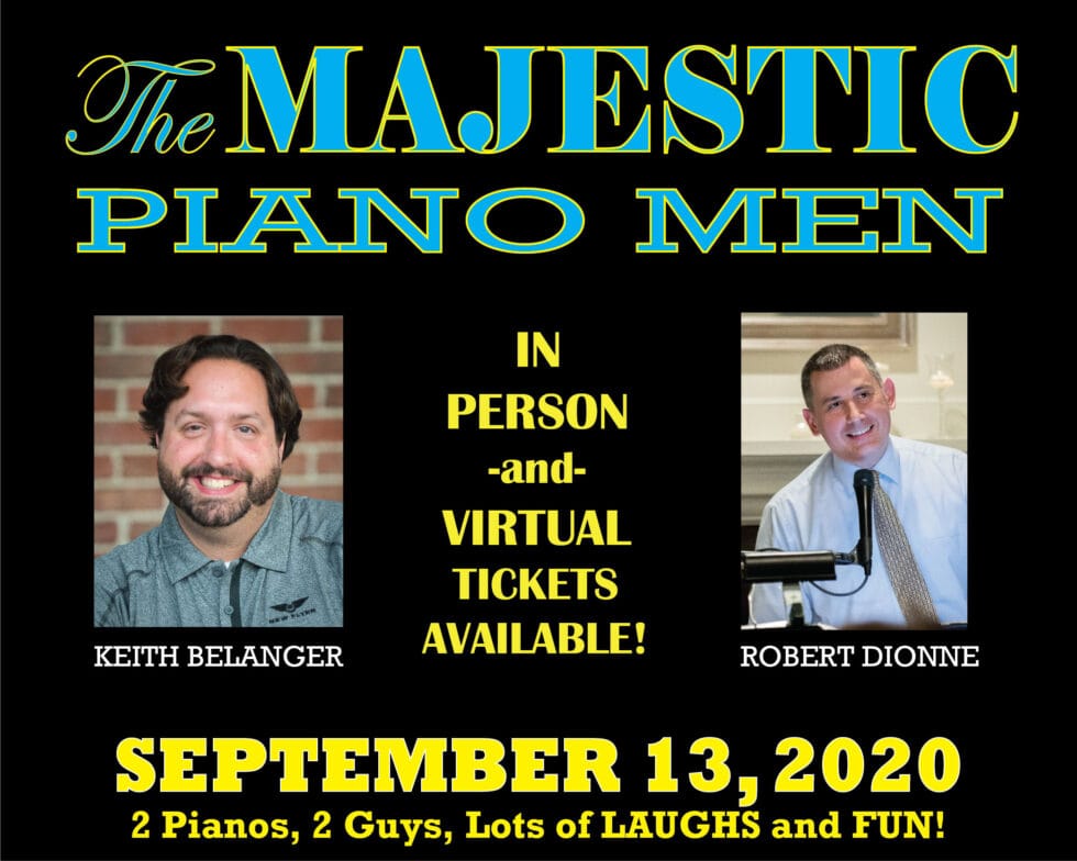 September 13: 2 guys, 2 pianos, lots of laughs and fun at The Majestic Theatre post image