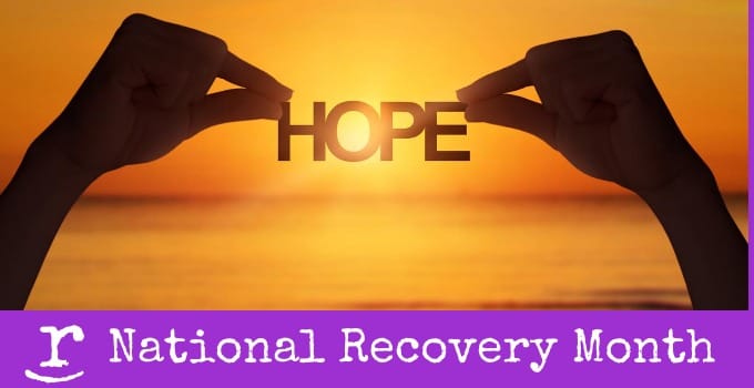 Sept. 19: There are many pathways to recovery – and only one proven solution post image