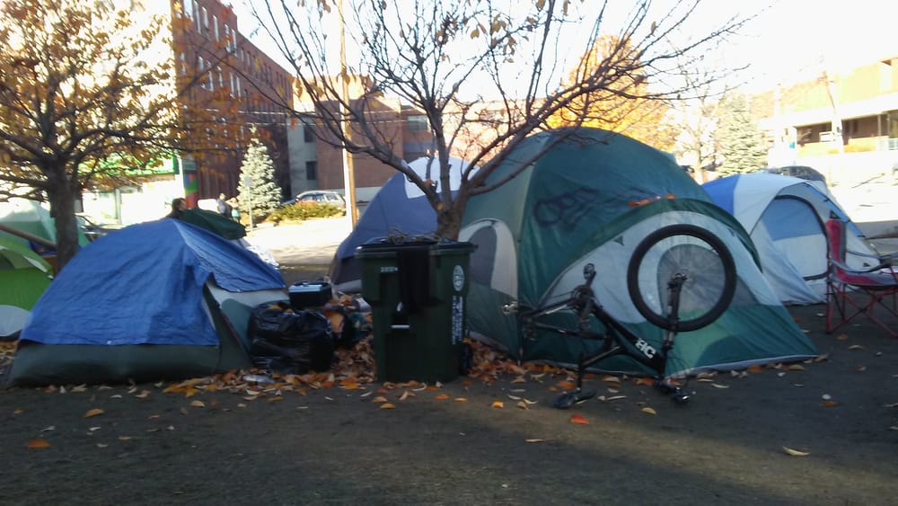 Pandemic winter: Homeless camps and the hotel next door post image