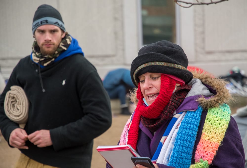 Volunteers continue support, share demands and needs of the houseless encamped on Chestnut Street post image