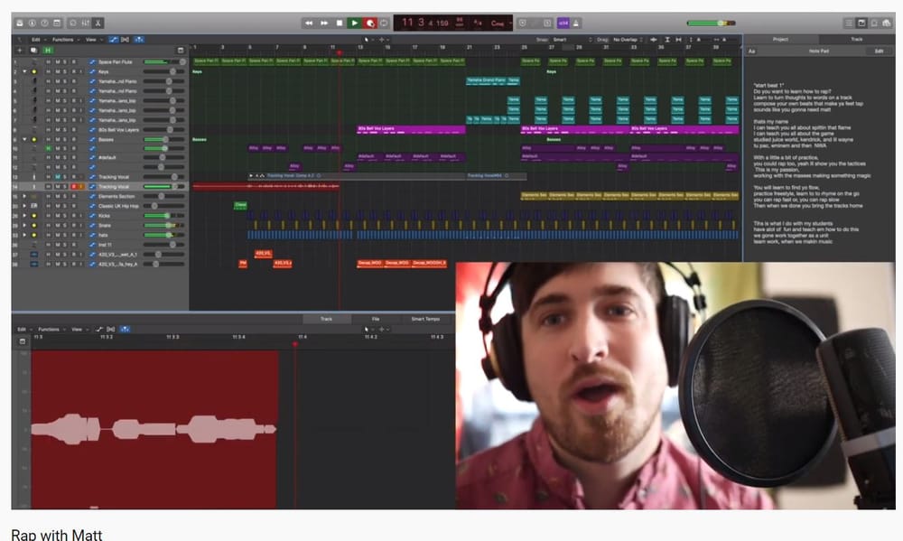 Manchester Community Music School FREE online rap class for students grades 6-12 post image