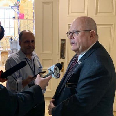 House Speaker Dick Hinch dies a week after being sworn in post image