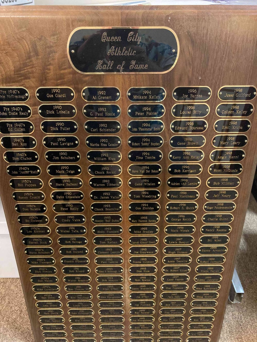 Millyard Museum in search of photos of athletes from the Queen City Athletic Hall of Fame post image