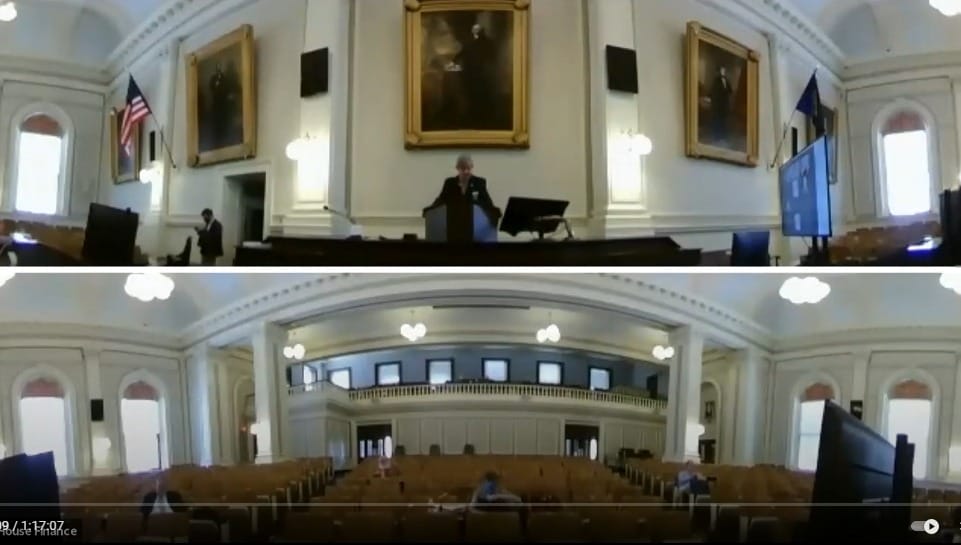 Budget writers explain their $13.67B budget to colleagues; public meeting link malfunctions post image