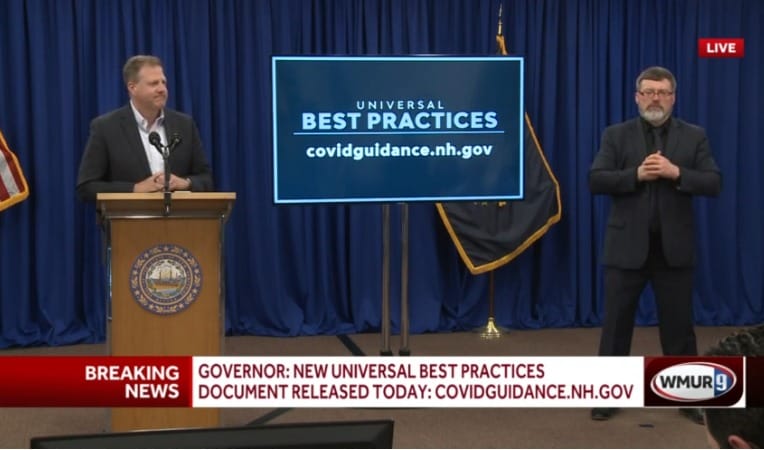 Sununu: All state employees back at work stations by May 10, masks optional post image