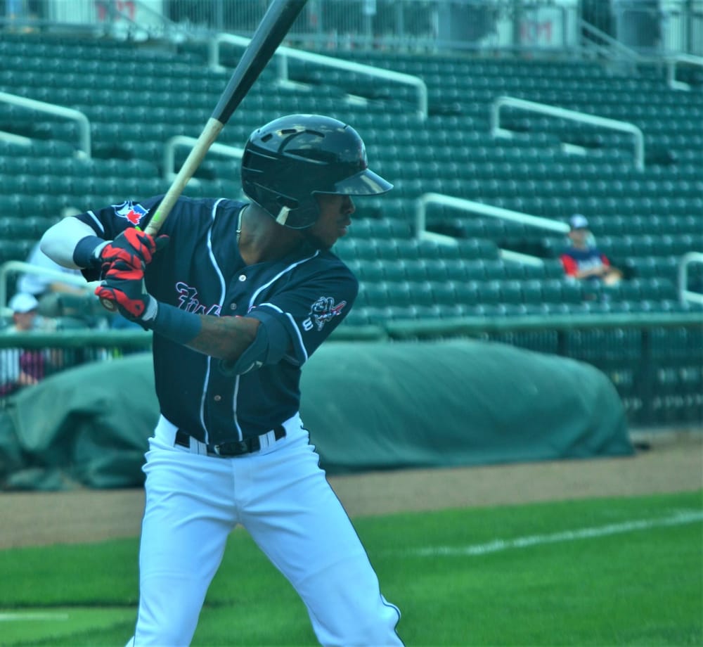 Samad Taylor Reaches Base Five Times in 8-2 Win over Hartford post image