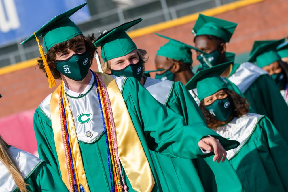 ‘Go Central Pride’: Manchester Central High School class of 2021 turn their tassels, say goodbye to 7-year principal post image
