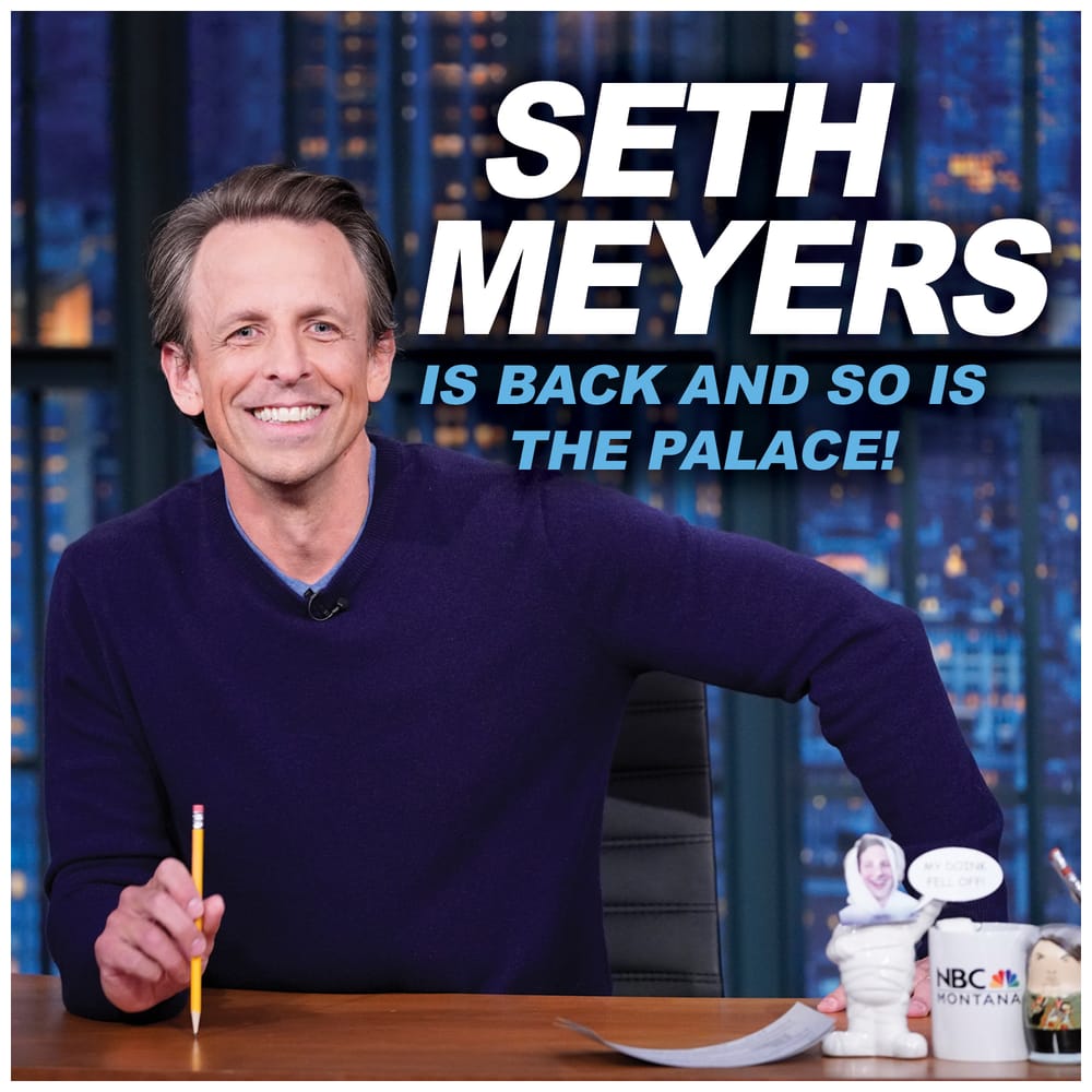 Seth Meyers is back and so is the Palace: Tickets on sale for Aug. 27 show with ‘Late Night’ host post image