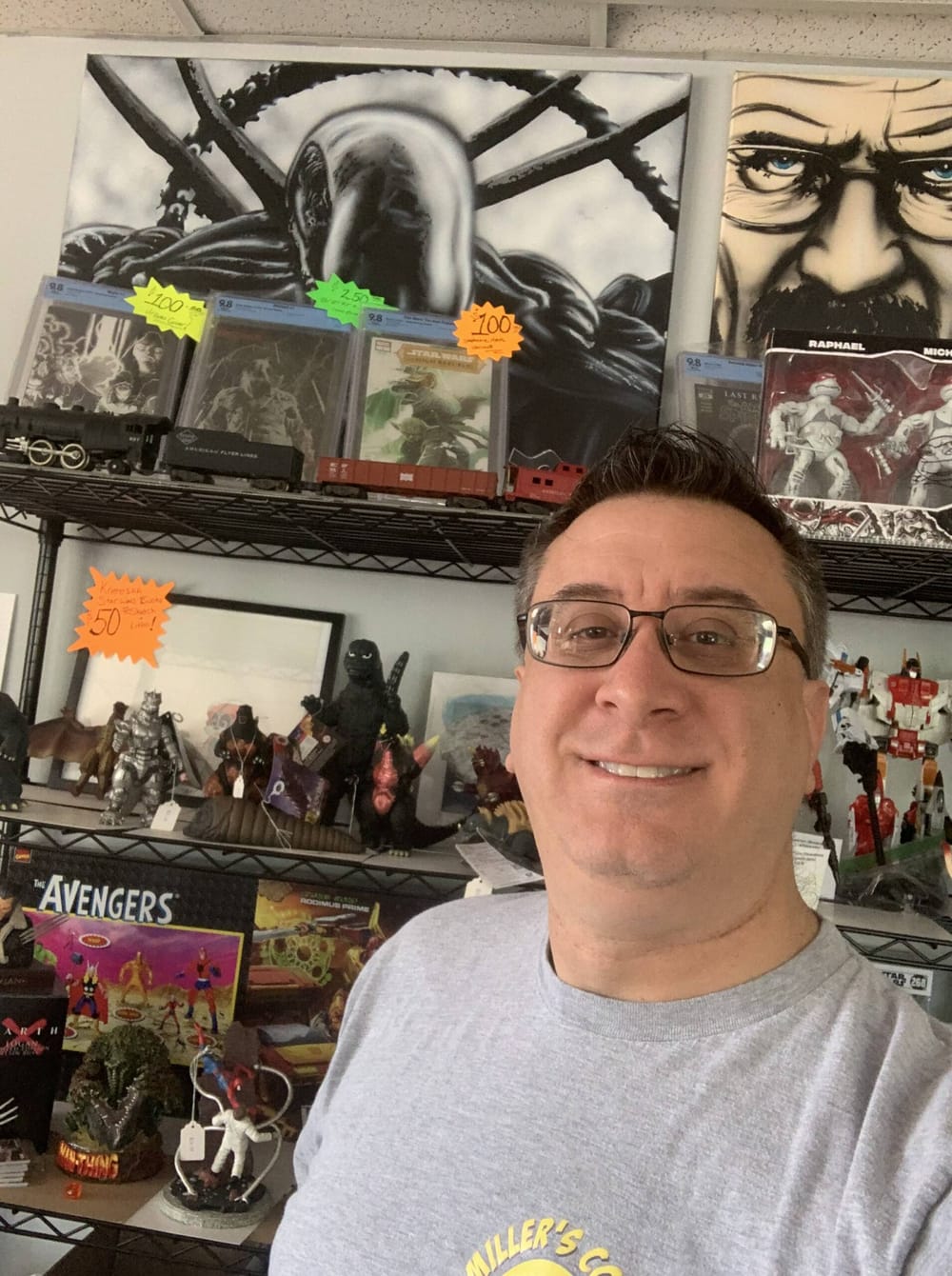 Riding Fandom: Miller’s Comics, Cards, Collectibles and Toys post image