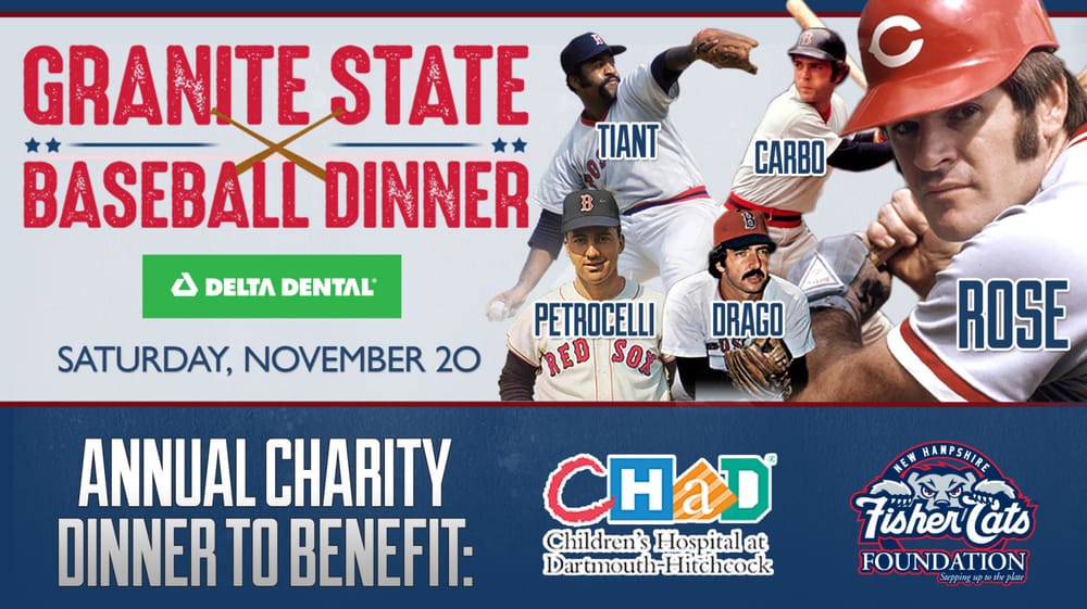 Pete Rose Headlines 2021 Granite State Baseball Dinner post image