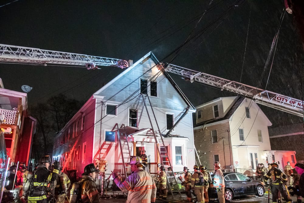 Dozens displaced in Nashua apartment house fire, many say they ‘lost everything’ post image