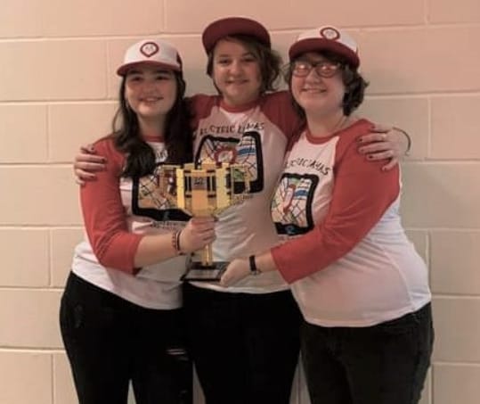 Girl Scout team ‘Electric Llamas’ win FIRST LEGO League state championship post image