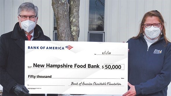 NH Food Bank turns $50K Bank of America’s Employee Booster Initiative donation into 100K meals post image