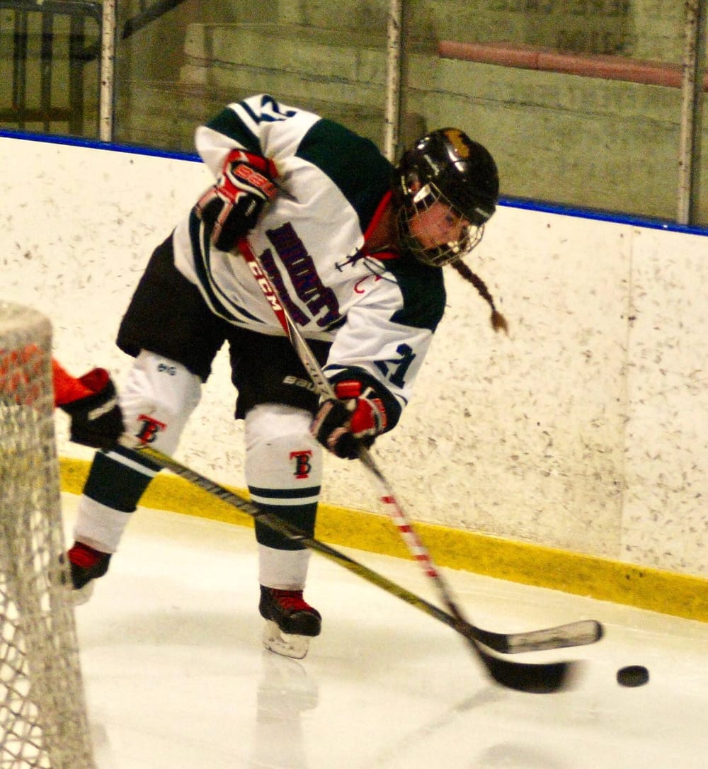 Brady-Trinity girls skate away with playoff victory post image