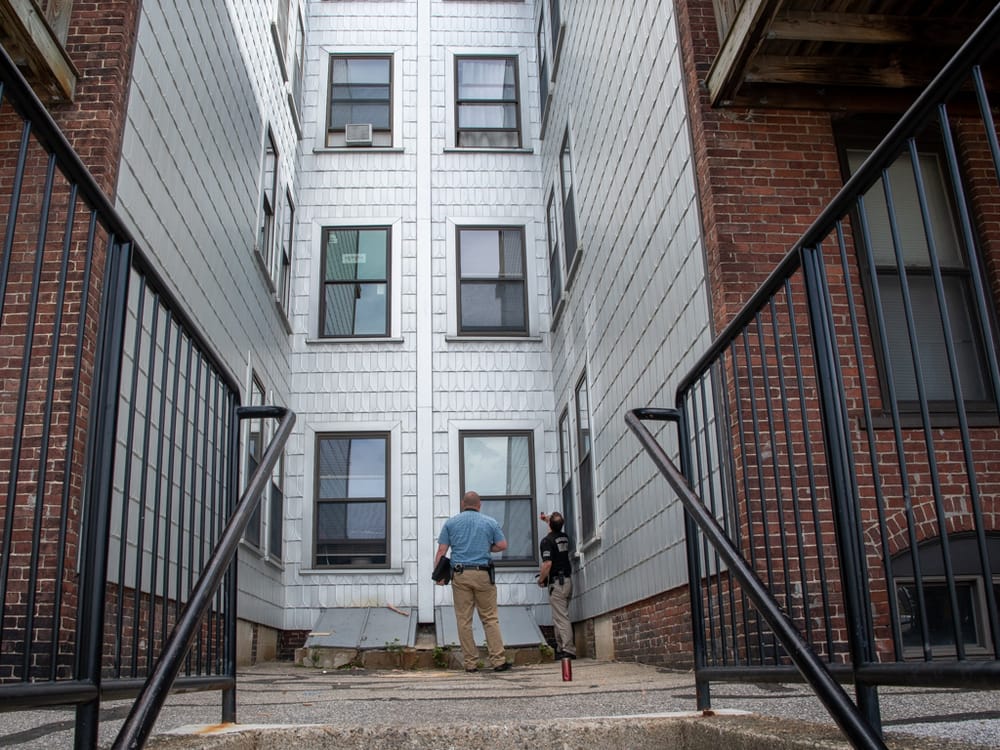 Child injured after fall from third-floor window post image