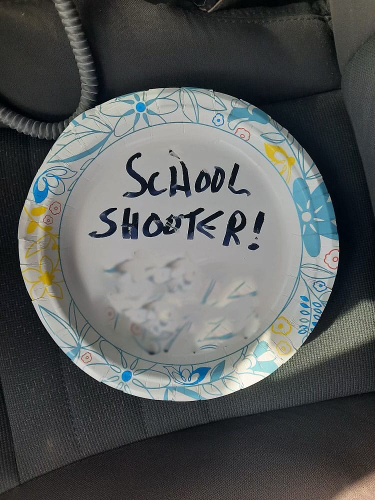 UPDATE: Man, 61,  arrested in connection with placing ‘school shooter’ signs post image