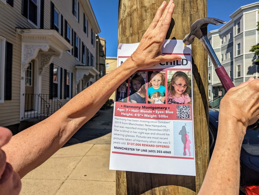 At scene of property search connected to Harmony Montgomery: ‘I just pray they find her’ post image