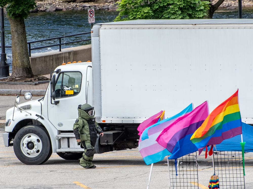 Event organizers, police hash out handling of ‘suspicious van’ investigation that disrupted Pride fest post image