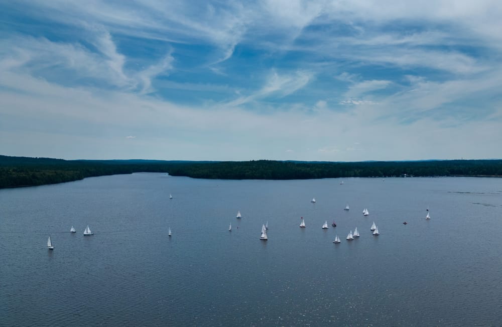Photo of the Day: Sail away on Lake Massabesic post image