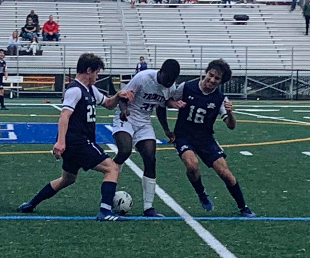 D-III Boys: Hollis-Brookline holds off Trinity upset bid, 1-0 post image