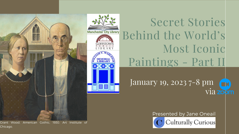Culturally Curious, Part 2: Secret Stories Behind the World’s Most Iconic Paintings post image