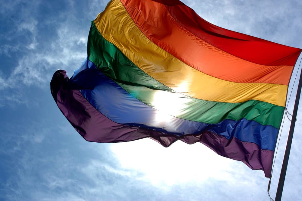 Man arrested after tearing down LGBTQ flag post image