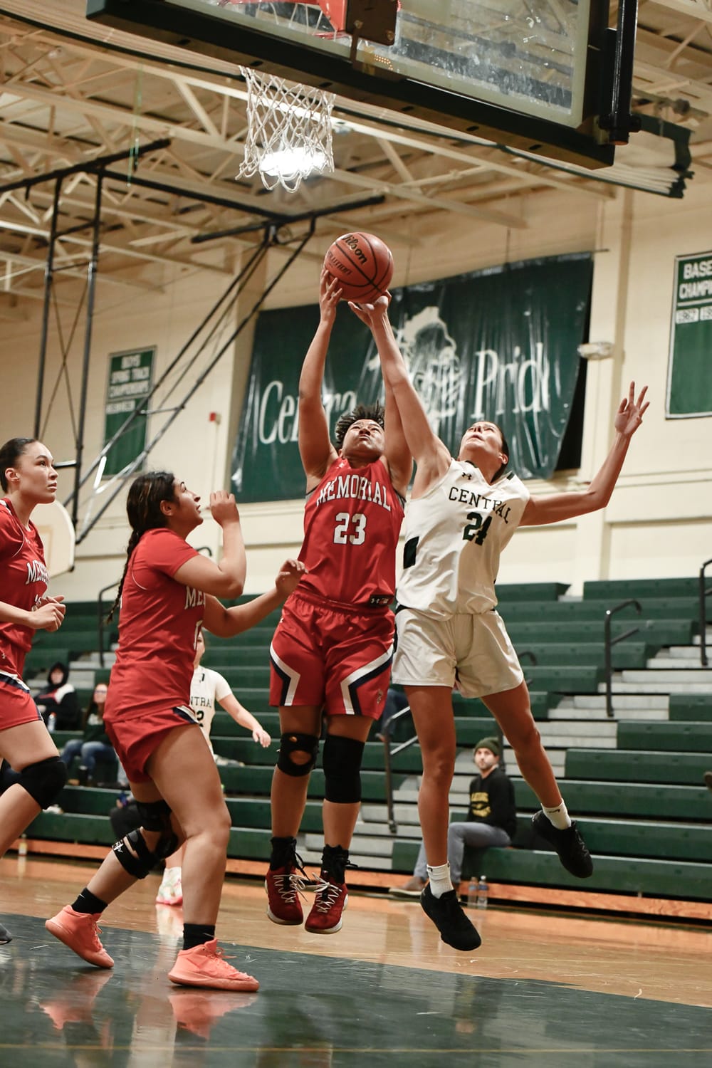 Memorial girls get back on track against city foe post image