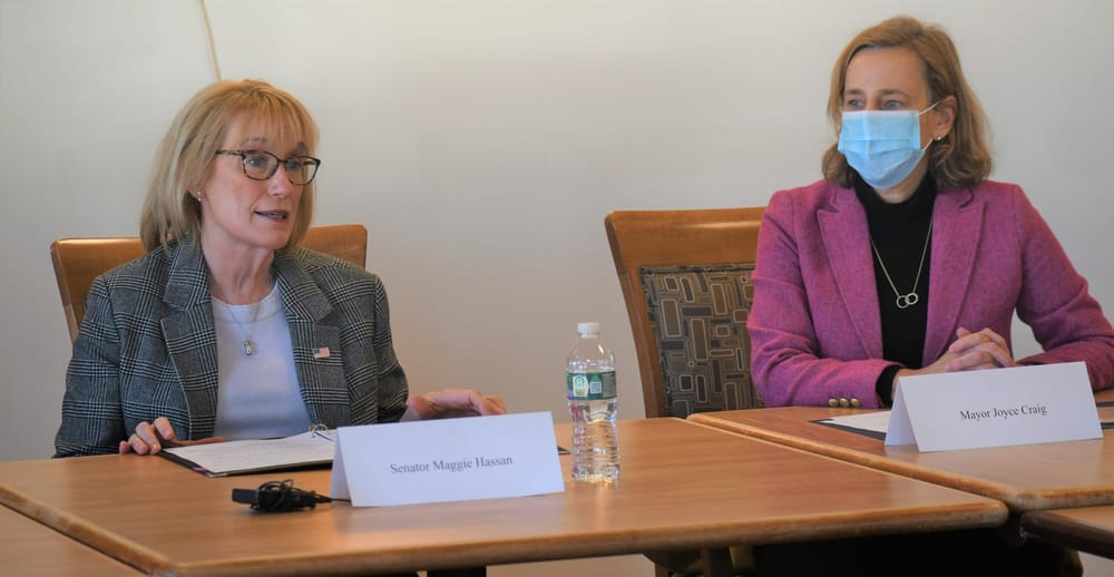 Hassan, Craig discuss opioid treatment approaches at Farnum Center post image