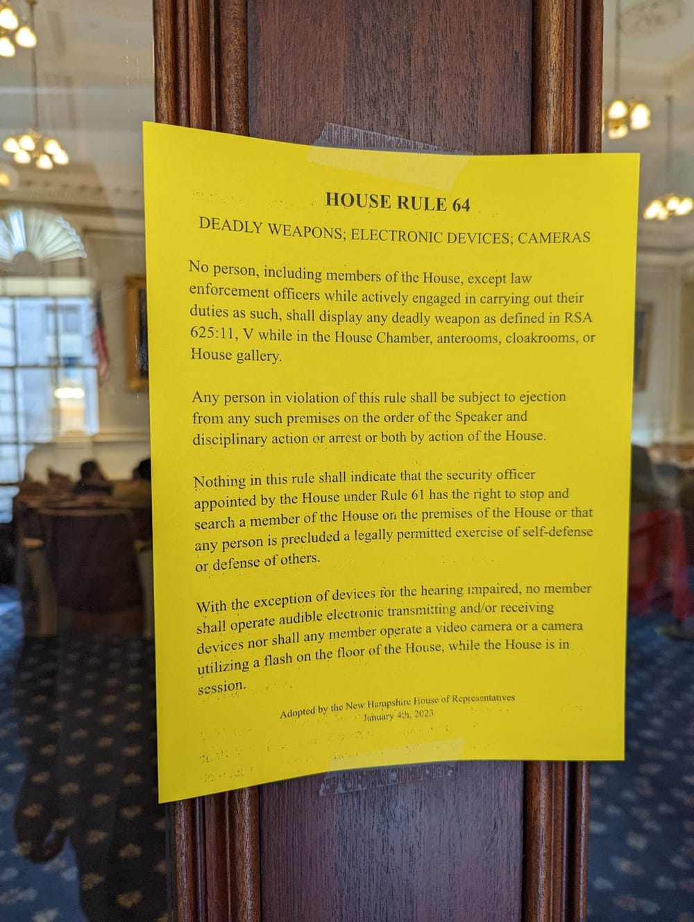 Eight gun bills get spotlight at state house post image