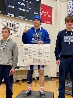 Grappling with success: Senior puts West wrestling back on map post image