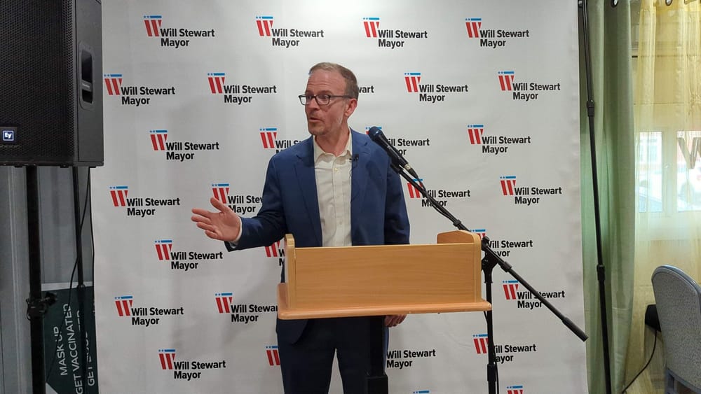 Will Stewart announces mayoral bid, is ‘ready to listen, organize and take action’ post image