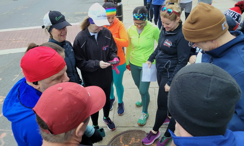 The hunt for history: Run club discovers the city’s hidden gems post image