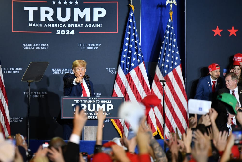 Trump makes case for 2024 at Doubletree post image