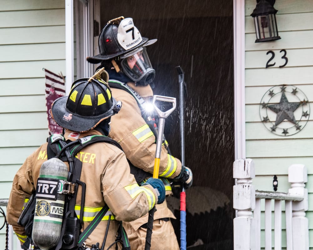 Jeanine Street basement fire originated in fireplace post image