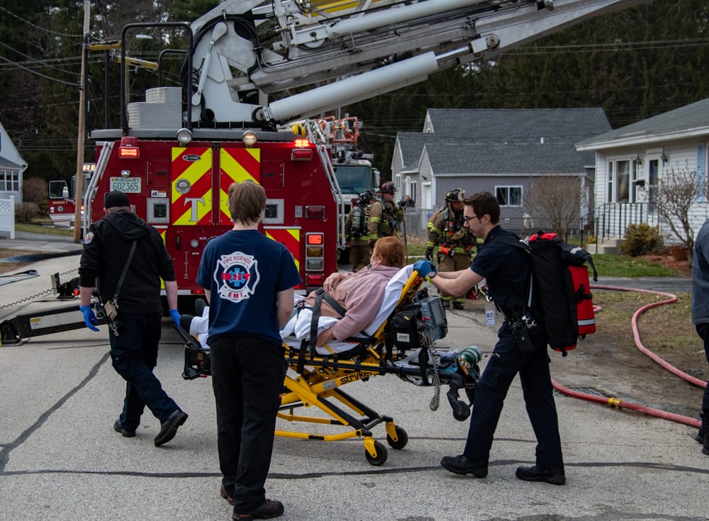 Woman rescued from fire on Flint Street post image