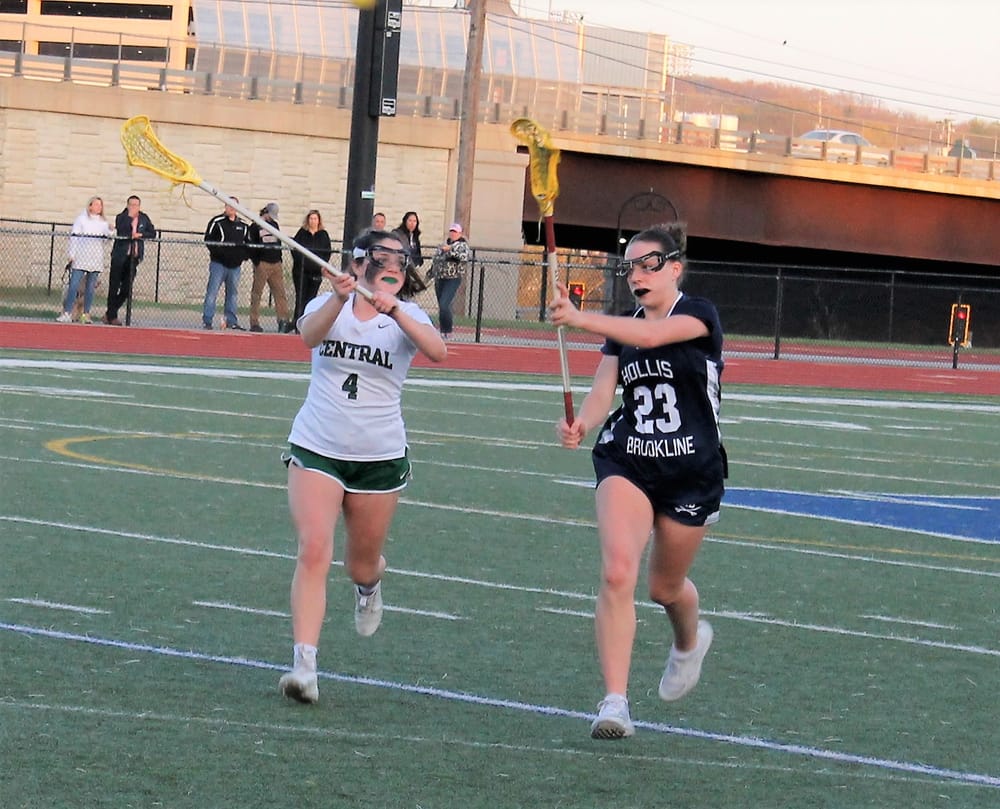 Hollis-Brookline snaps Central girls’ 3-game win streak, 16-4 post image