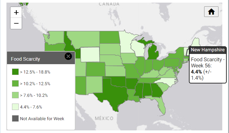 NH has lowest food scarcity rating after end of SNAP pandemic boost post image