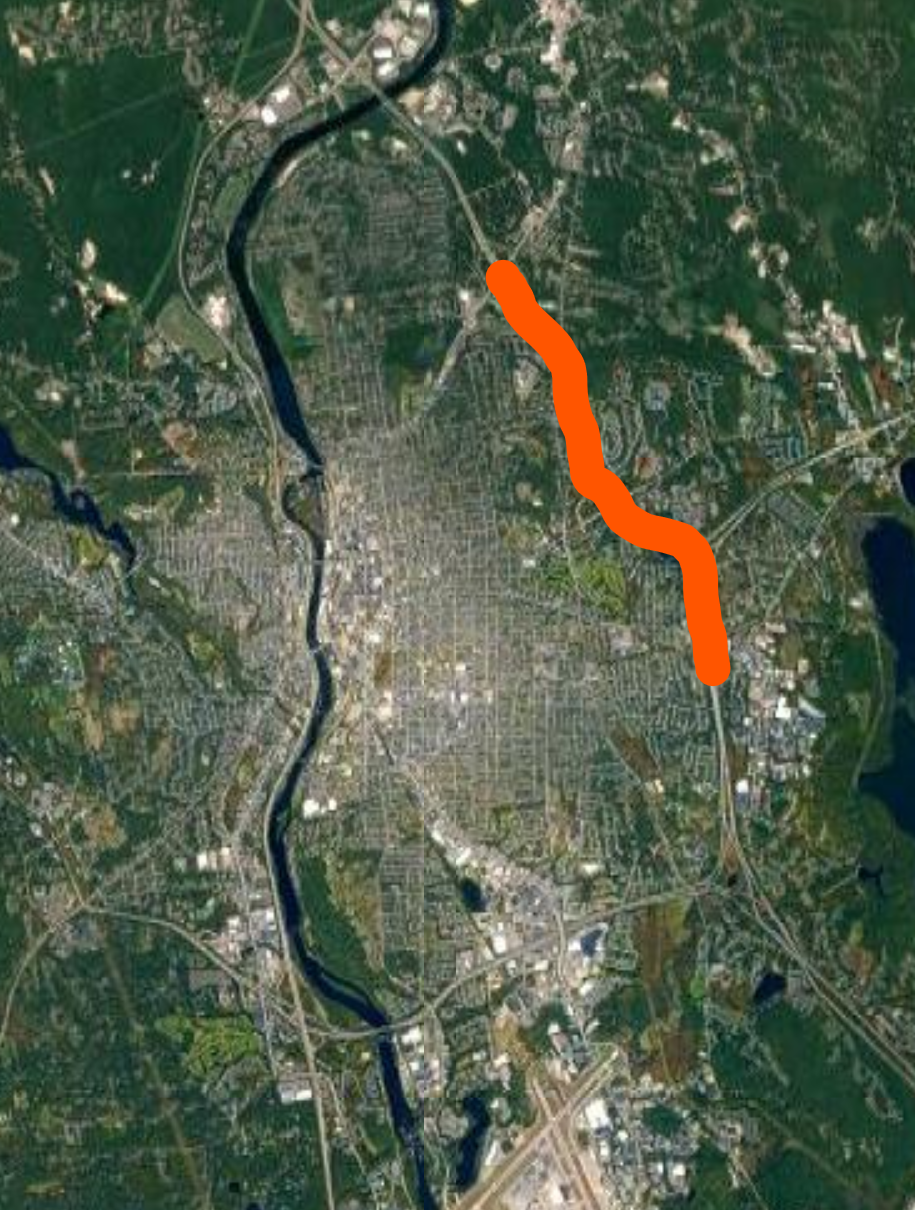 Night time paving on I-93 in Hooksett and Manchester  post image
