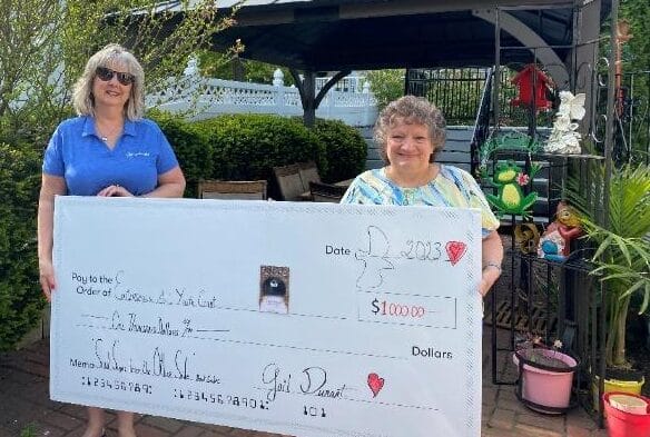 Local author continues giving streak with gift to All Youth Count in support of foster kids post image