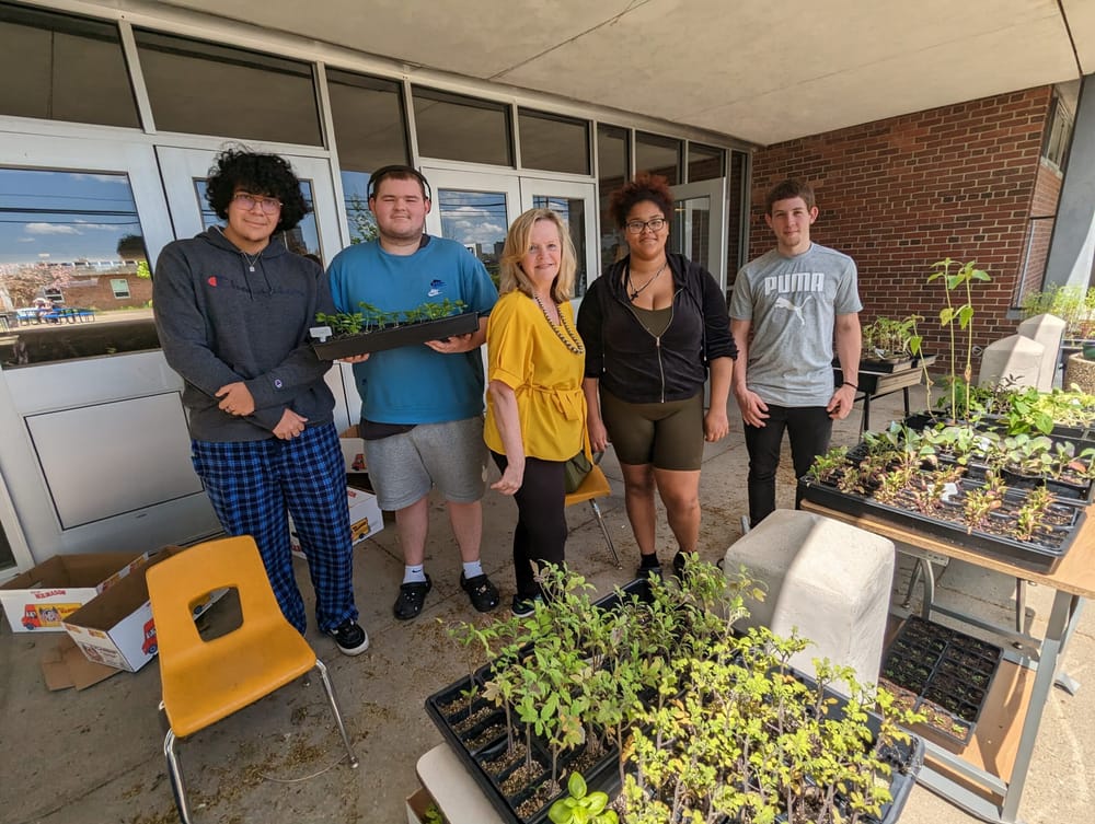 West High School greenhouse a teaching tool that also helps community blossom post image
