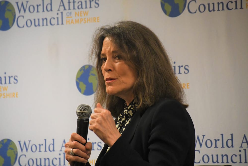 Williamson focuses on peace at SNHU WACNH event post image