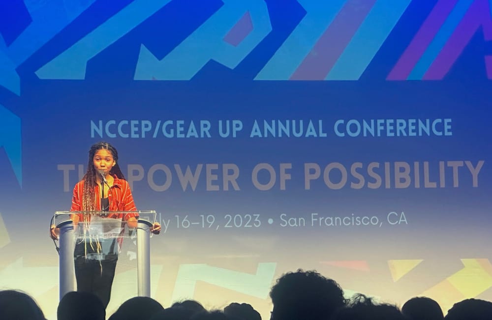 West student receives national leadership award post image