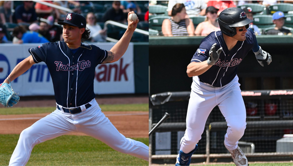 Fisher Cats’ Robbins and Robertson earn Eastern League honors post image